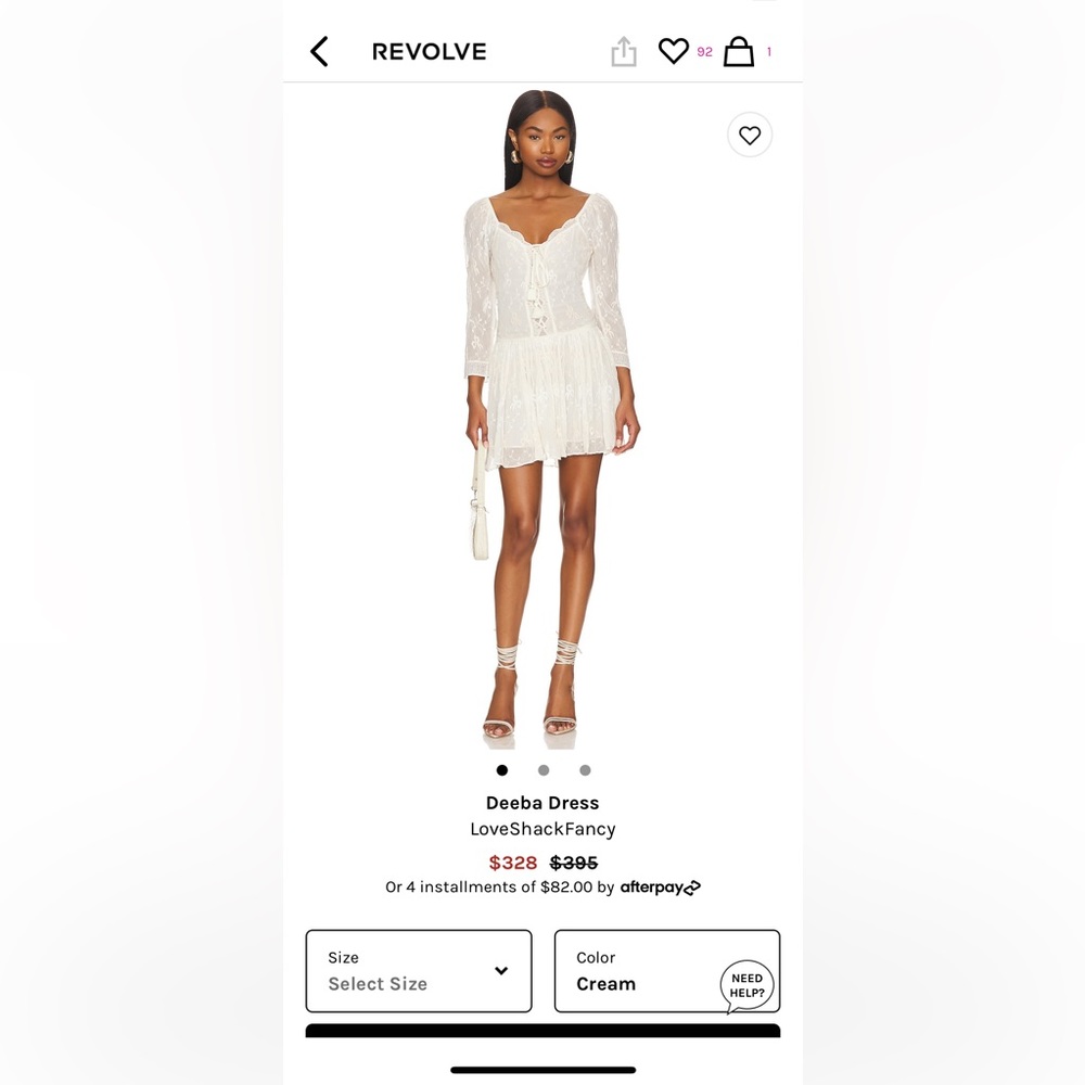 LSF Deeba dress size S never worn